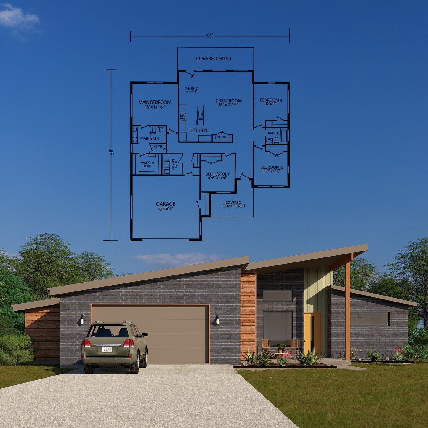 The Original Steinbeck Mid-Century