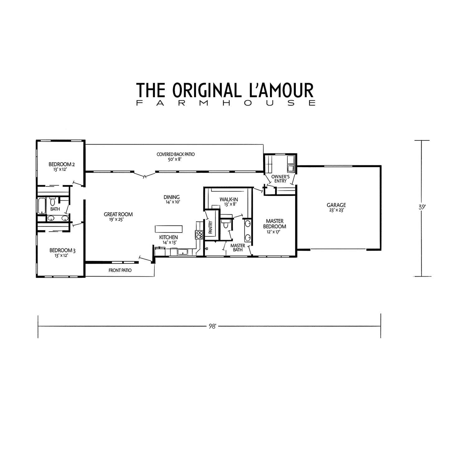 The Original L'Amour Farmhouse